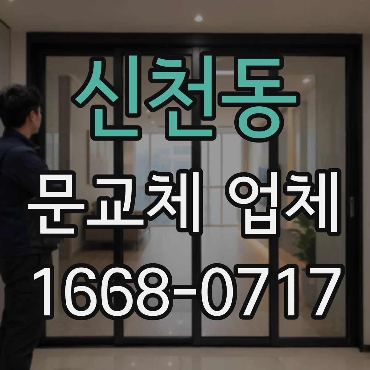 신천동 문교체 업체
