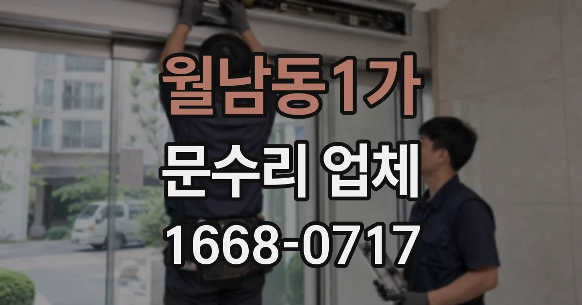월남동1가 문수리 업체
