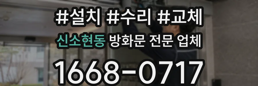 신소현동 방화문 전문 업체
