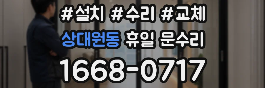 상대원동 휴일 문수리