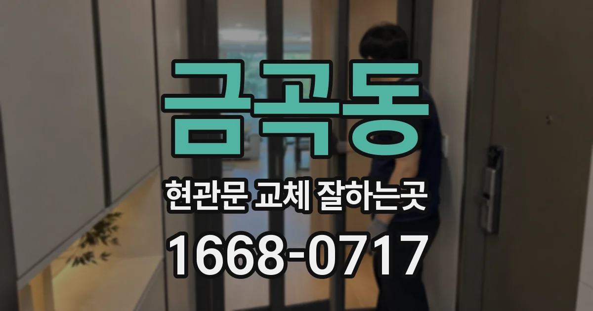 금곡동 현관문 교체 잘하는곳
