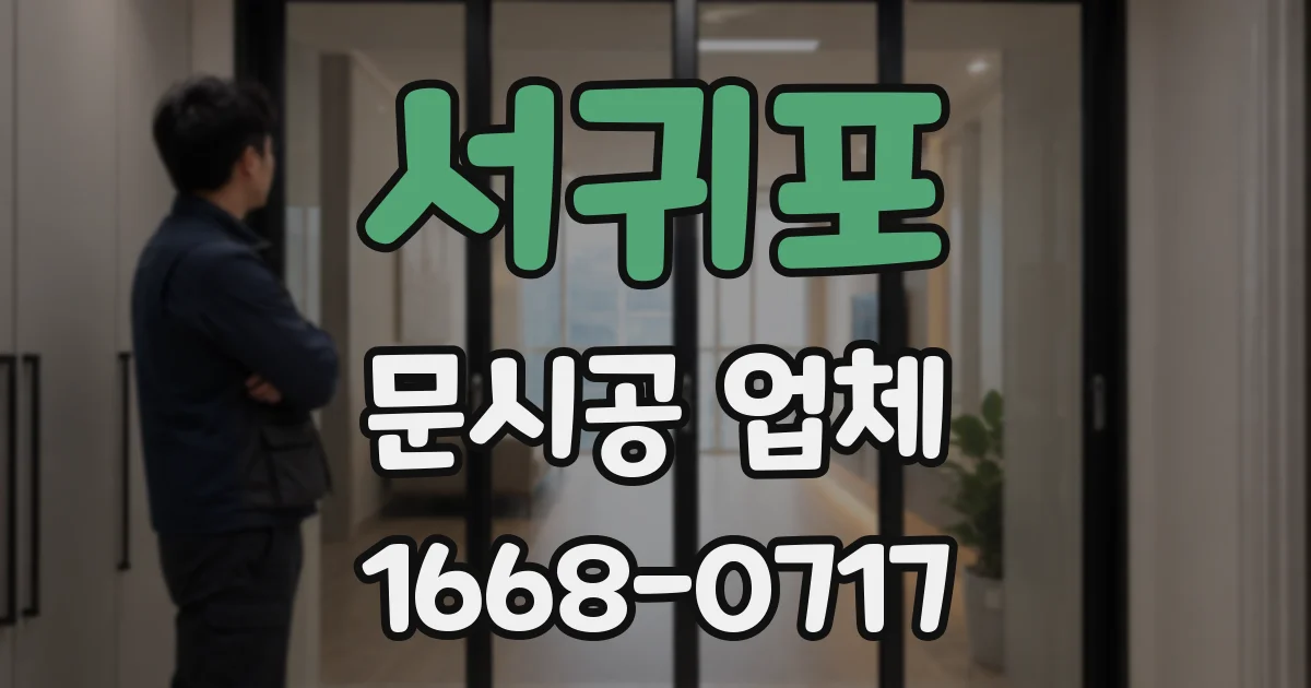 서귀포 문시공 업체