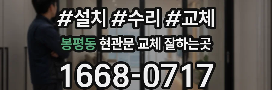 봉평동 현관문 교체 잘하는곳