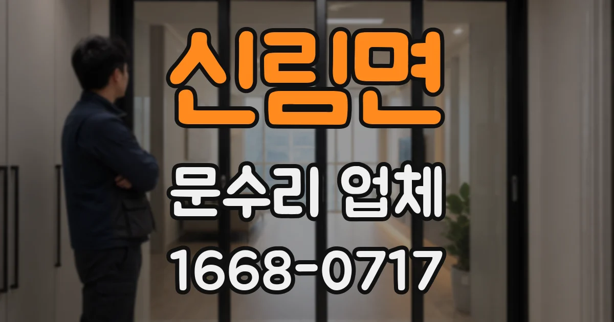 신림면 문수리 업체