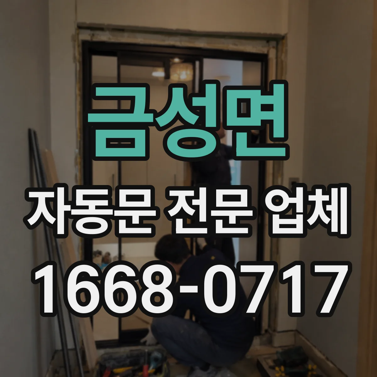 금성면 자동문 전문 업체