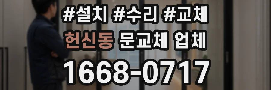 헌신동 문교체 업체