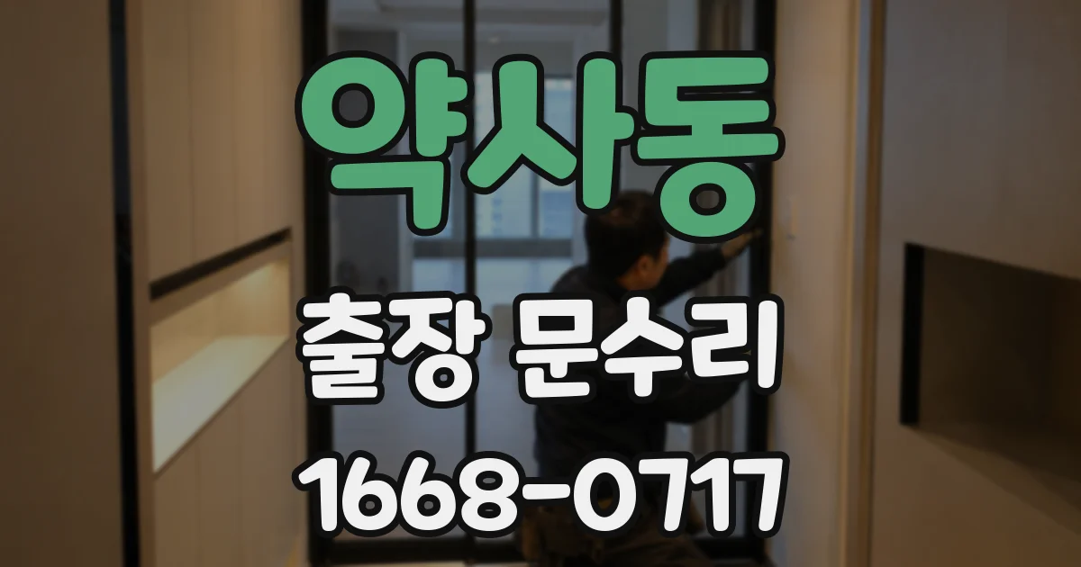 약사동 출장 문수리