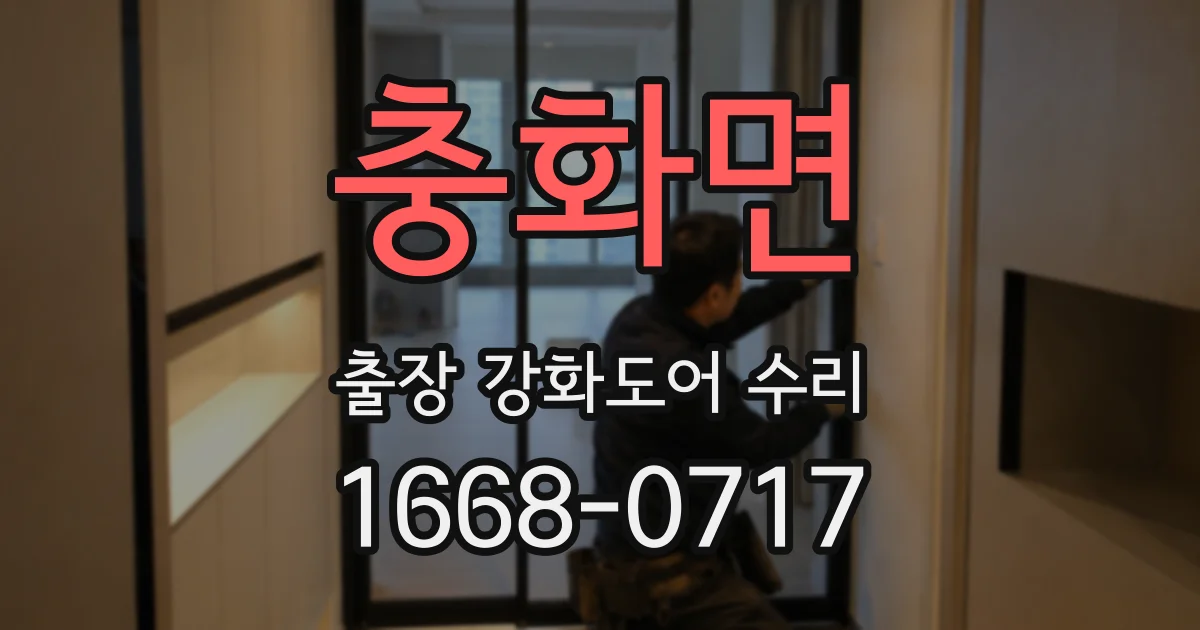 충화면 출장 강화도어 수리
