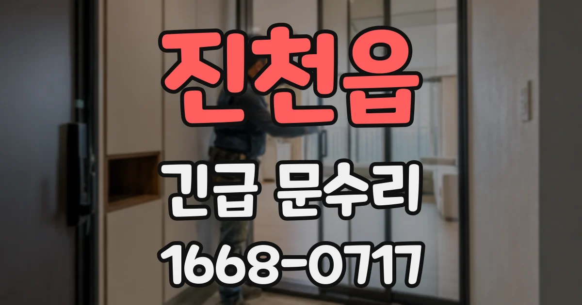 진천읍 긴급 문수리