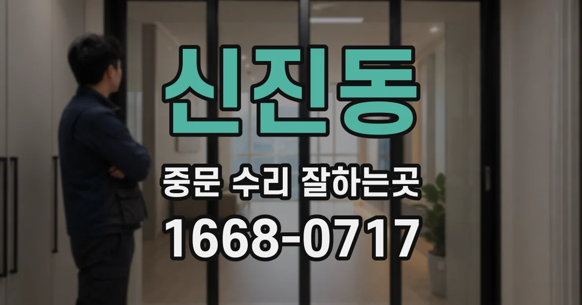 신진동 중문 수리 잘하는곳