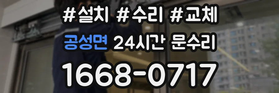 공성면 24시간 문수리