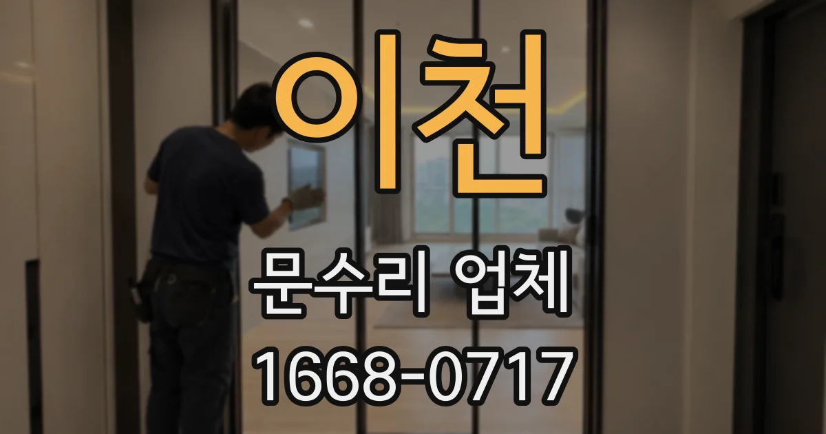 이천 문수리 업체