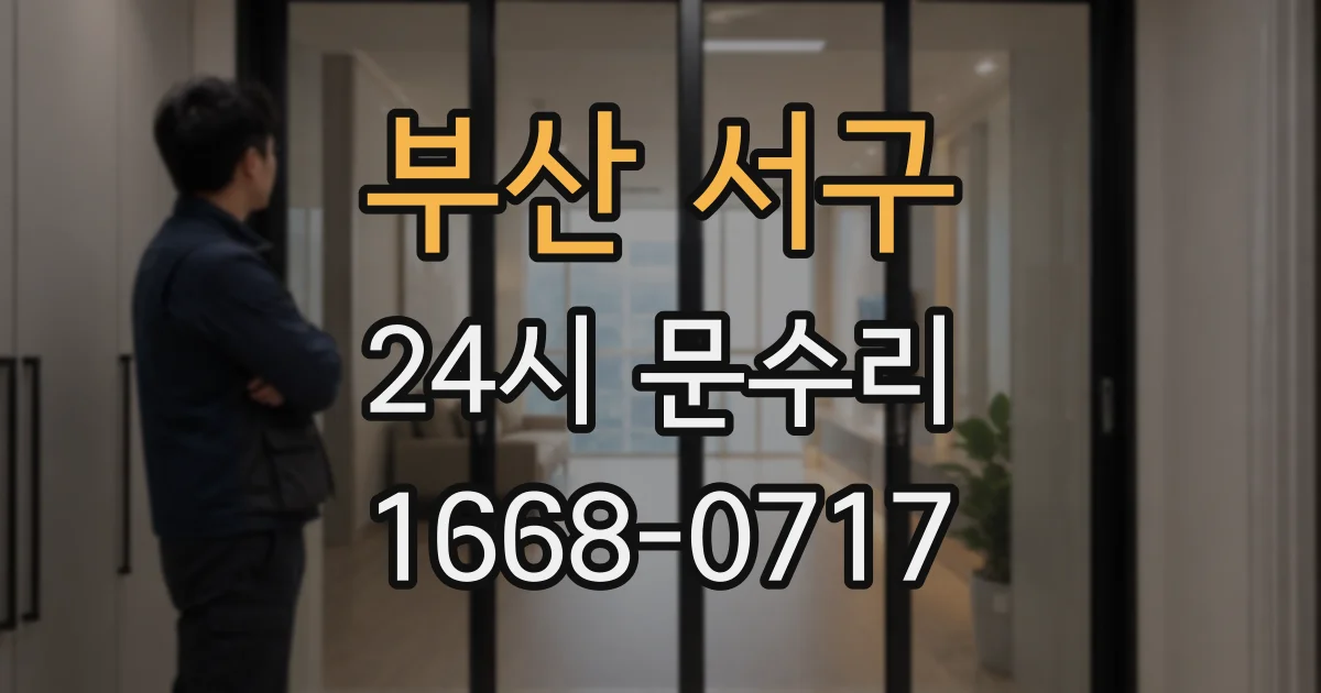 부산 서구 24시 문수리