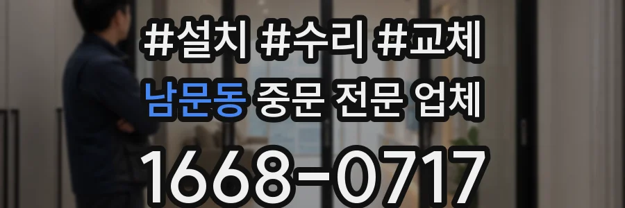 남문동 중문 전문 업체