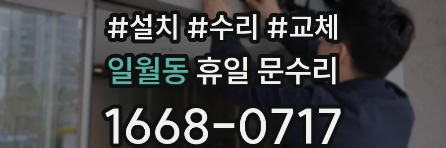 일월동 휴일 문수리