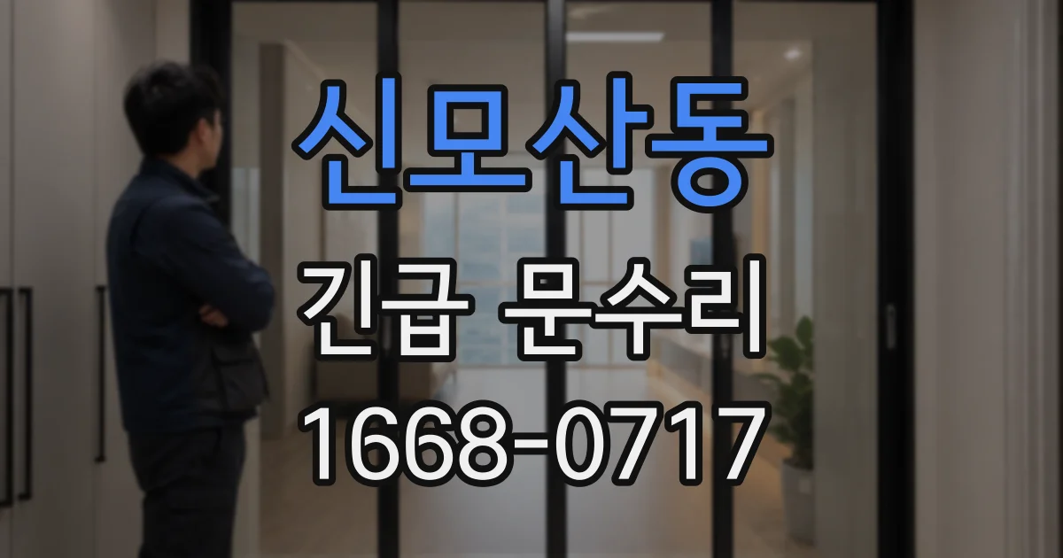 신모산동 긴급 문수리