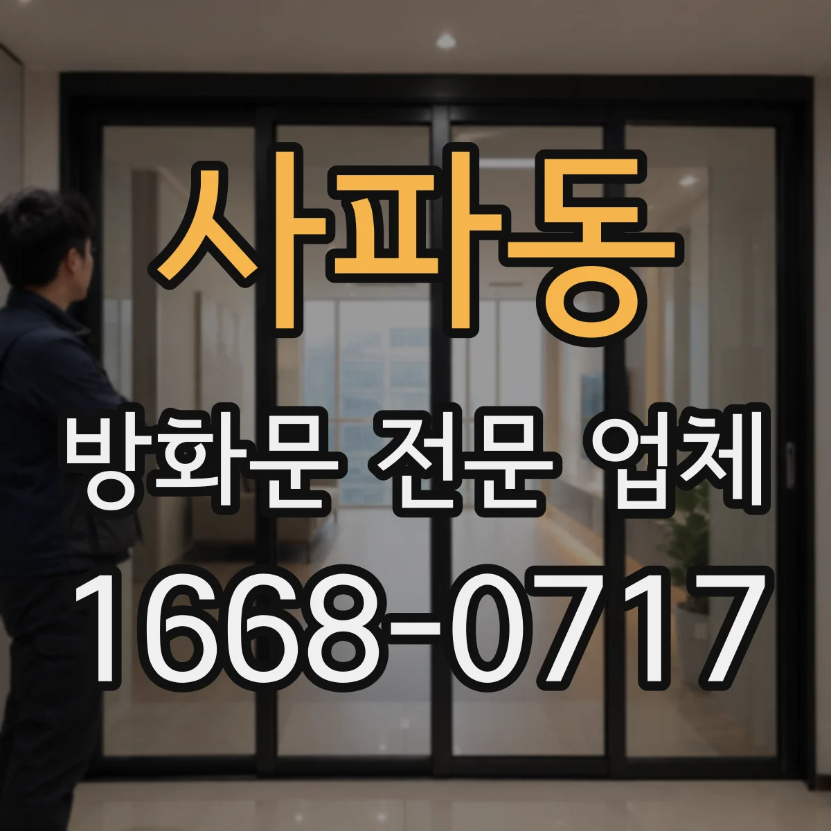 사파동 방화문 전문 업체