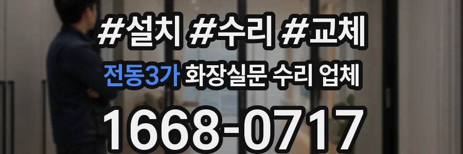 전동3가 화장실문 수리 업체