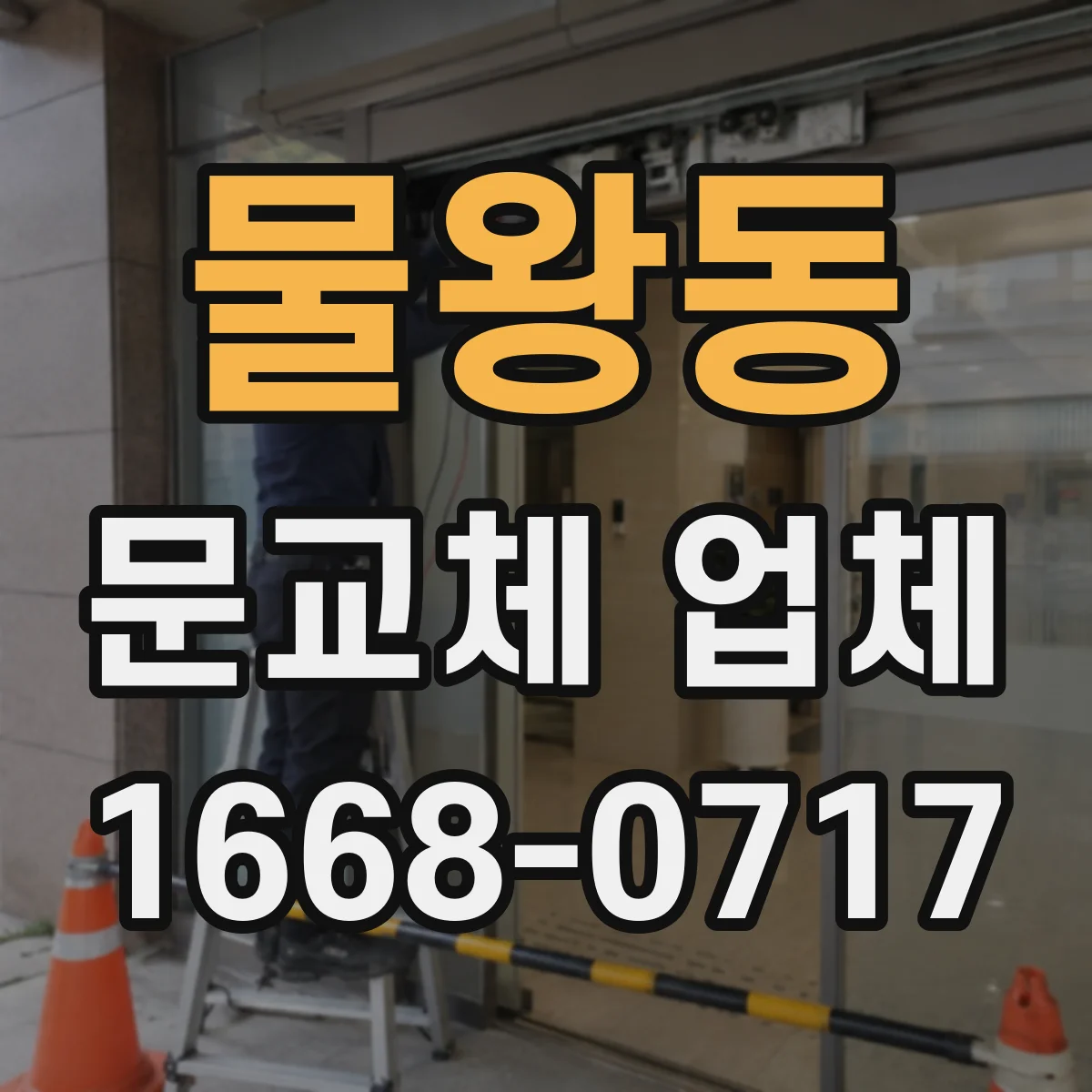 물왕동 문교체 업체