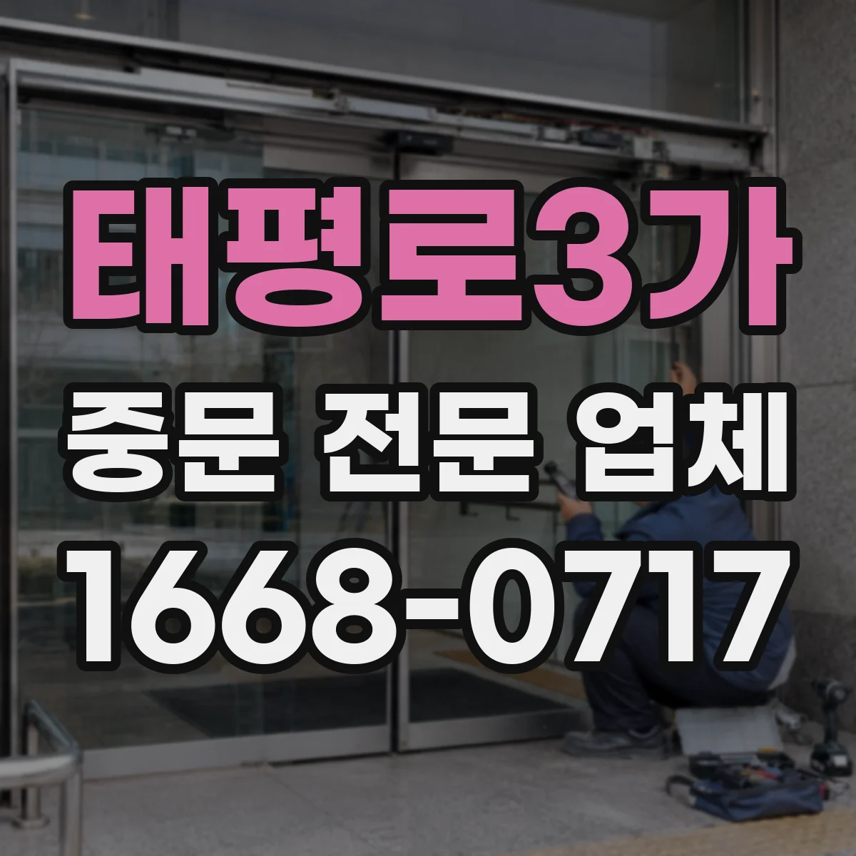 태평로3가 중문 전문 업체