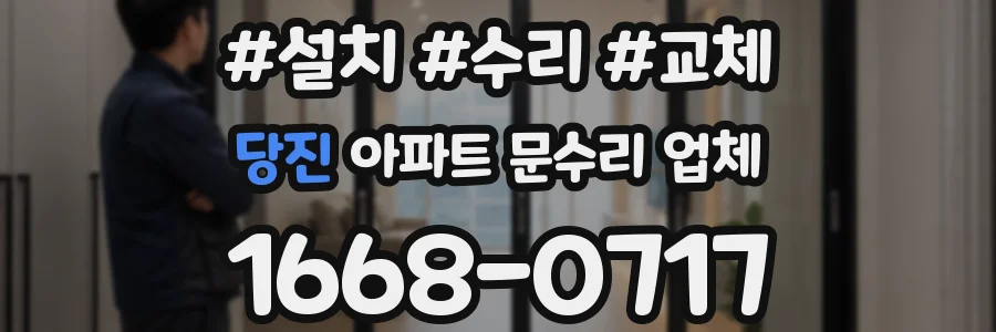 당진 아파트 문수리 업체