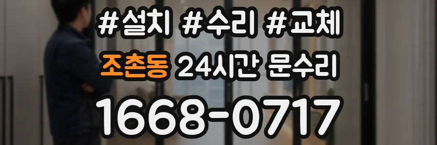 조촌동 24시간 문수리