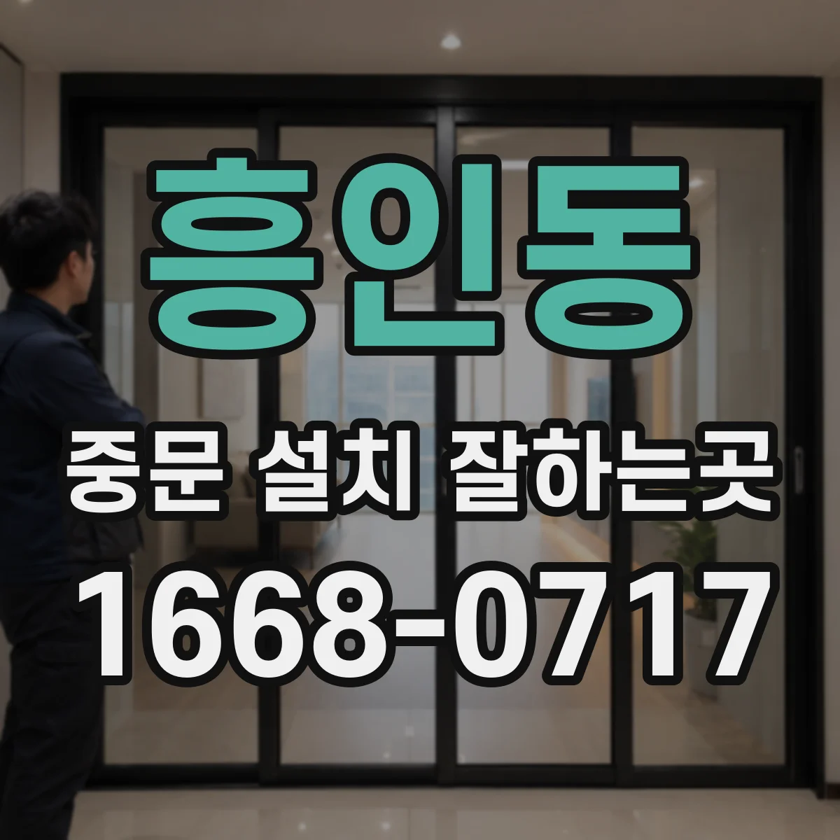 흥인동 중문 설치 잘하는곳