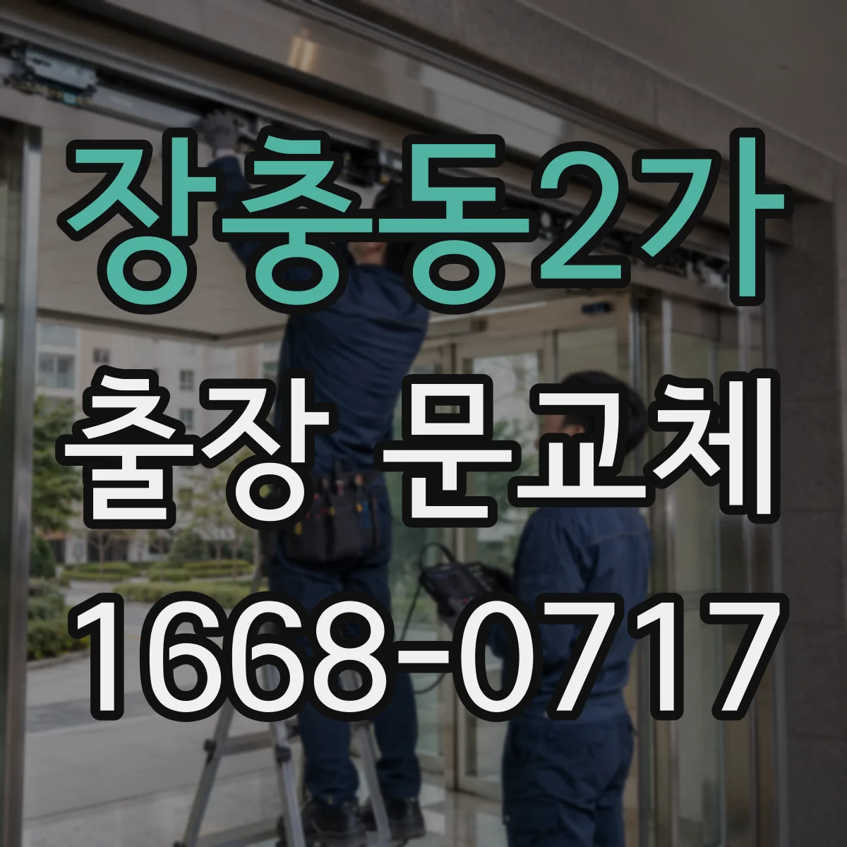 장충동2가 출장 문교체