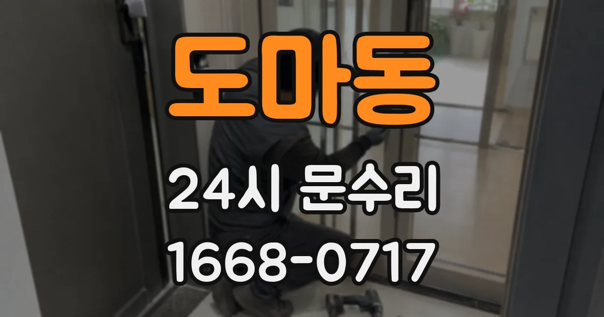 도마동 24시 문수리