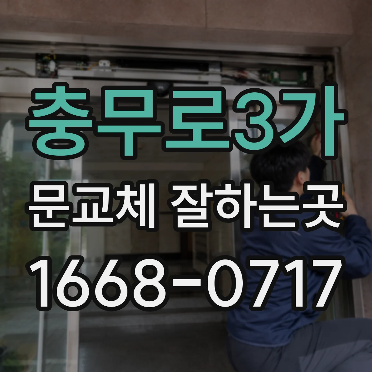 충무로3가 문교체 잘하는곳