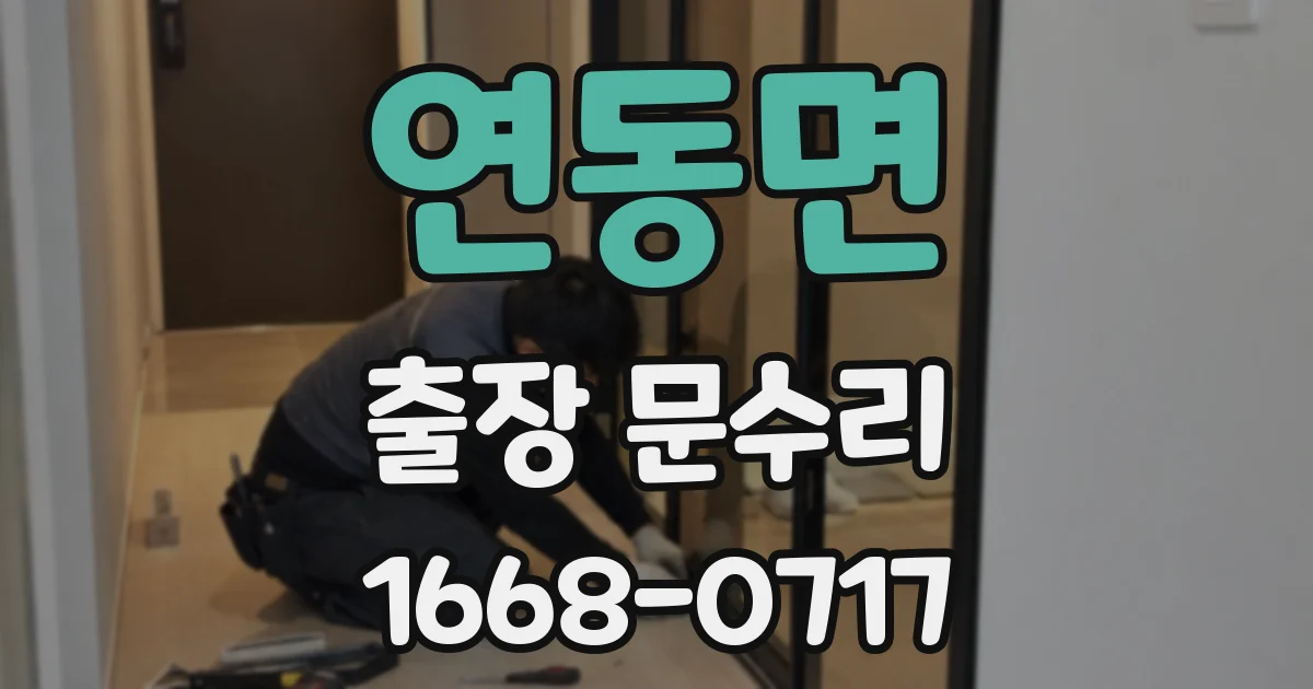 연동면 출장 문수리