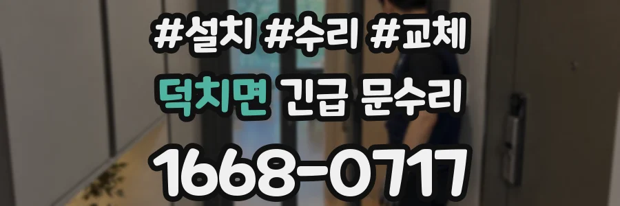 덕치면 긴급 문수리