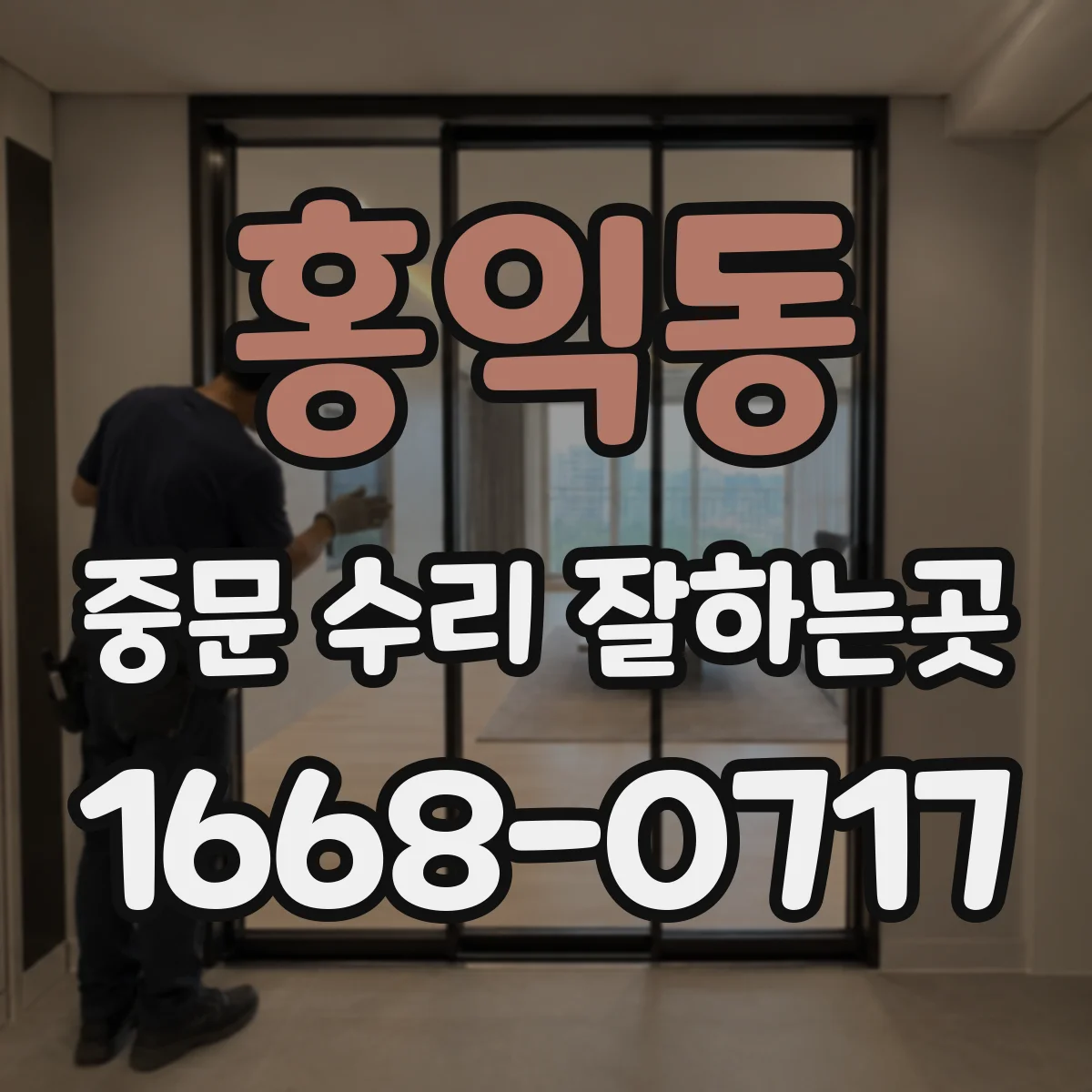 홍익동 중문 수리 잘하는곳