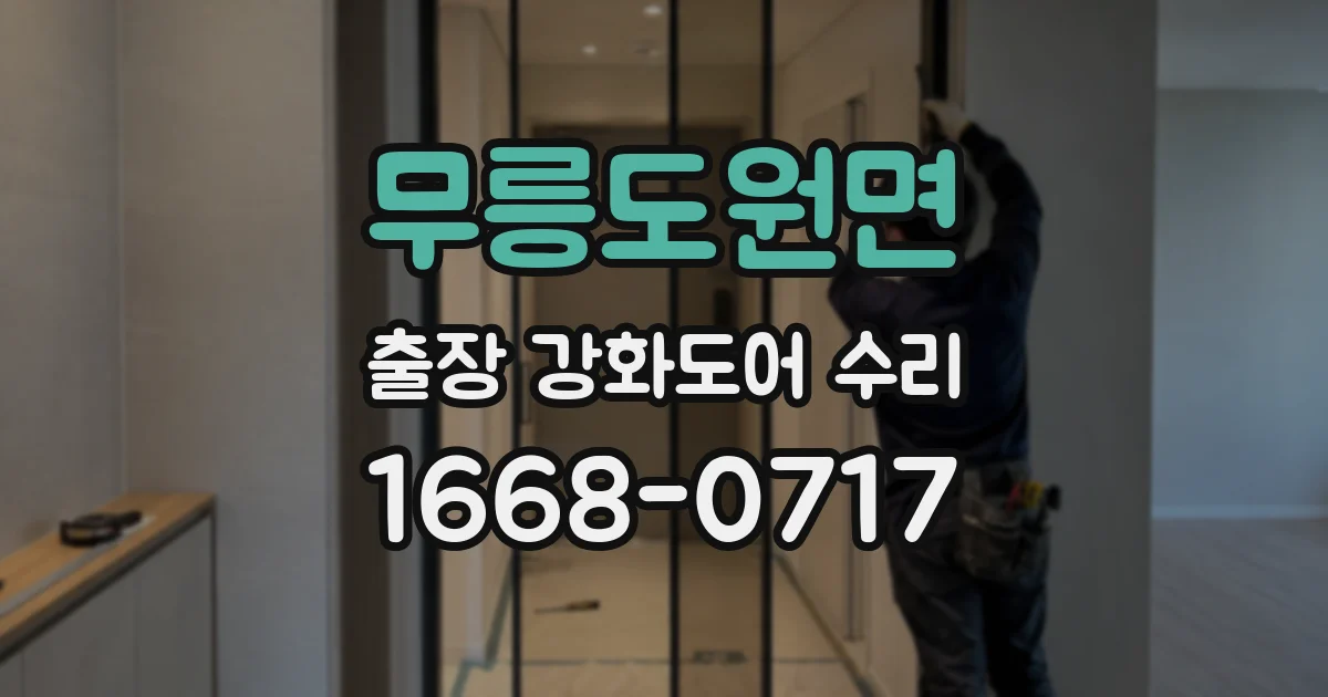 무릉도원면 출장 강화도어 수리