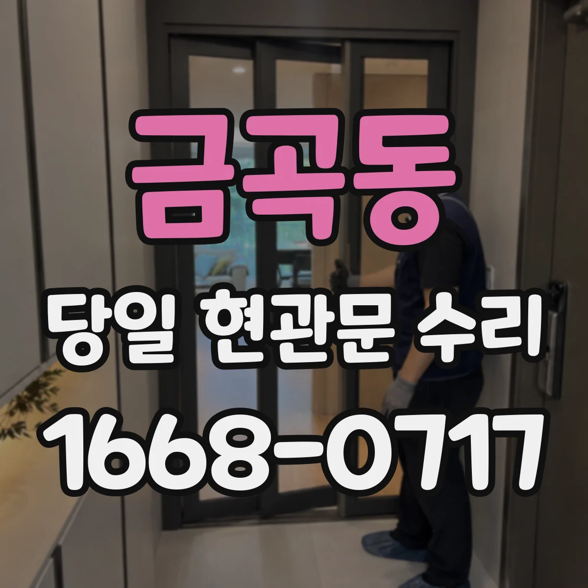 금곡동 당일 현관문 수리