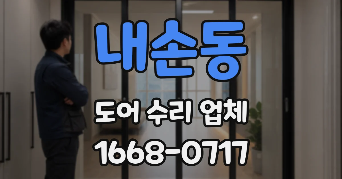 내손동 도어 수리 업체