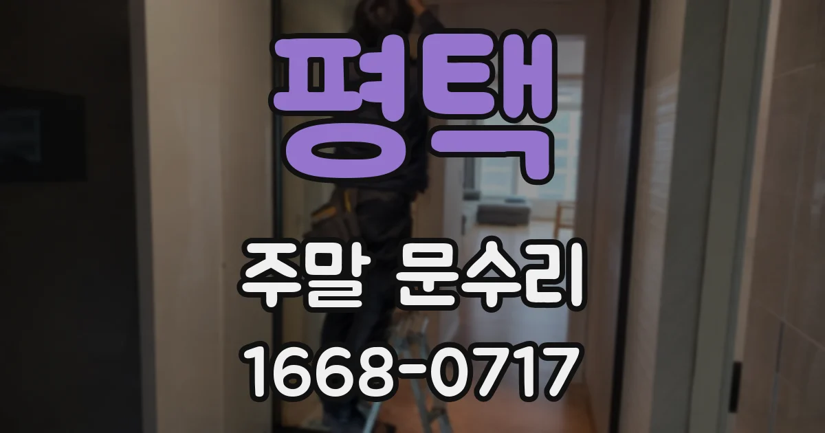 평택 주말 문수리