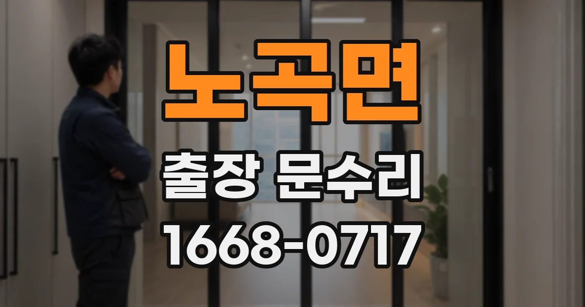노곡면 출장 문수리
