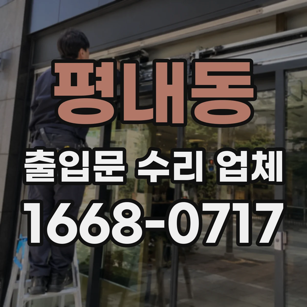 평내동 출입문 수리 업체