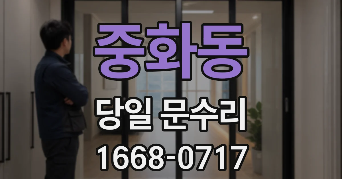 중화동 당일 문수리