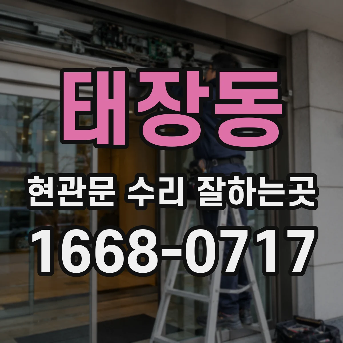 태장동 현관문 수리 잘하는곳