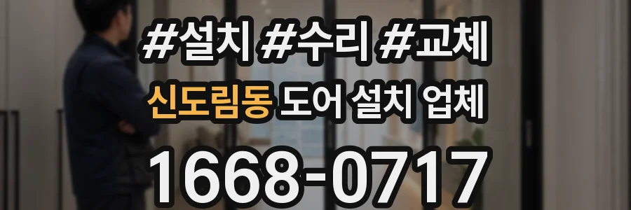 신도림동 도어 설치 업체