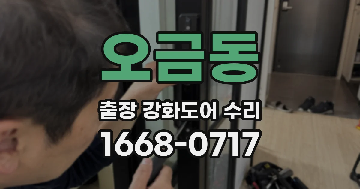 오금동 출장 강화도어 수리