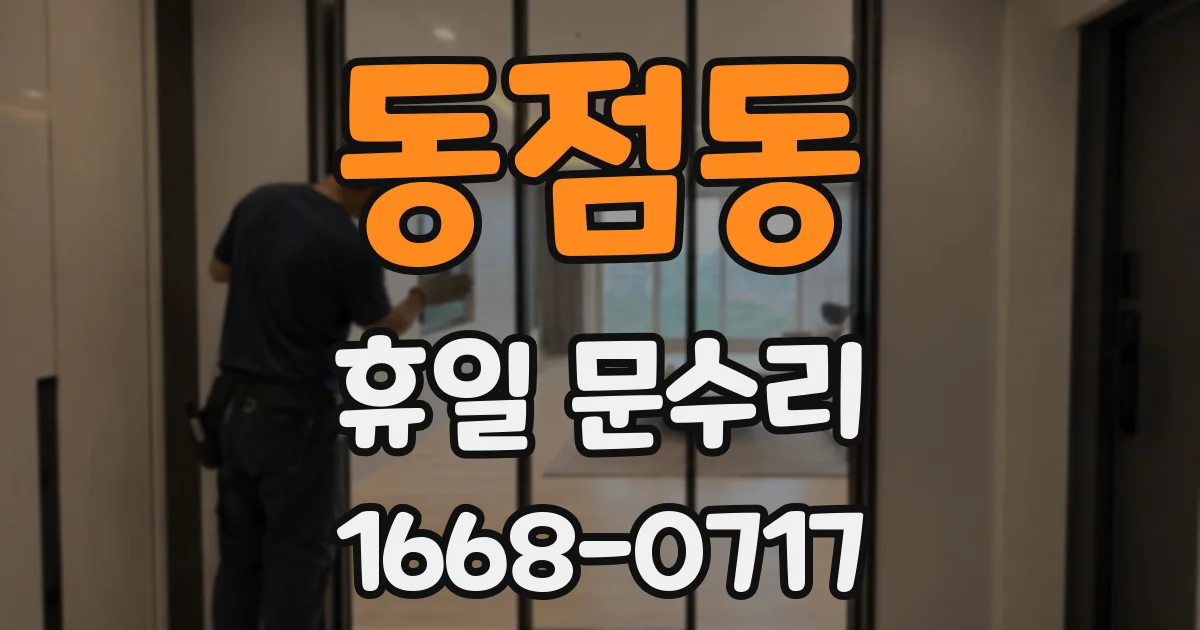 동점동 휴일 문수리