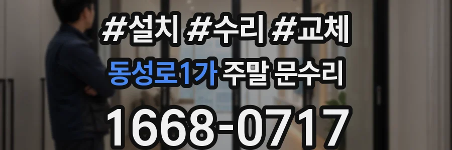 동성로1가 주말 문수리