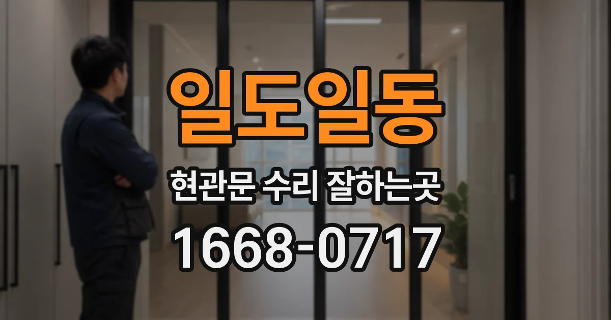 일도일동 현관문 수리 잘하는곳