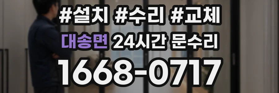 대송면 24시간 문수리