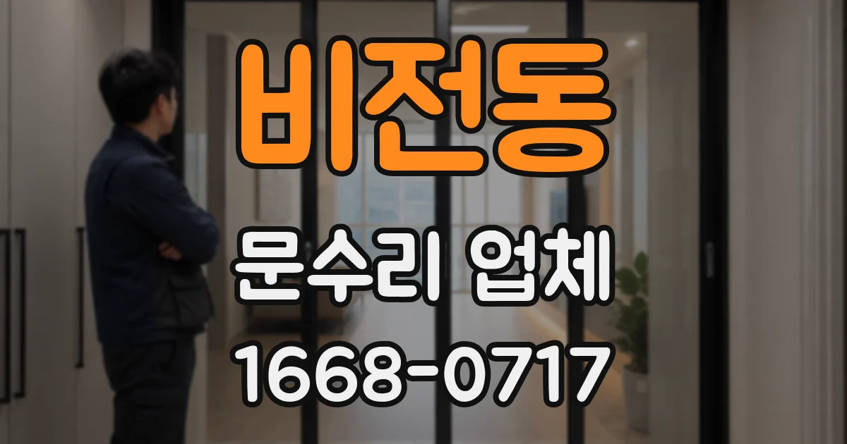 비전동 문수리 업체