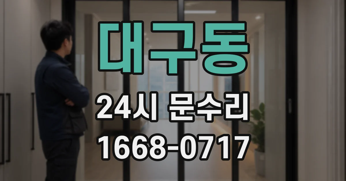 대구동 24시 문수리