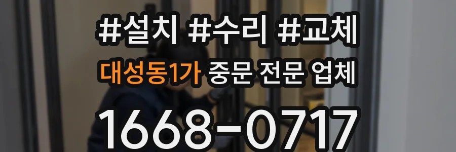 대성동1가 중문 전문 업체